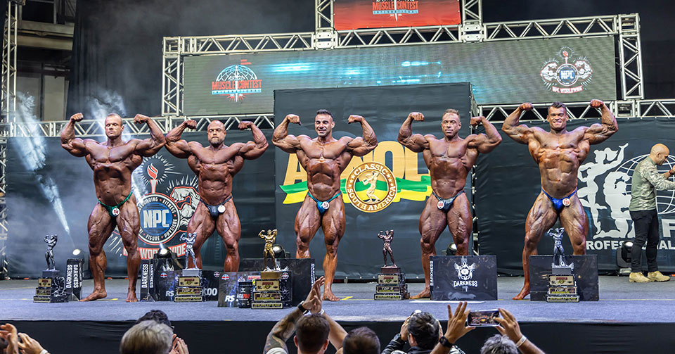 Competição de bodybuilding do Arnold Sports Festival 2024